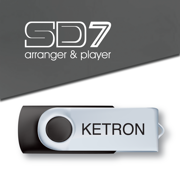 Ketron Pendrive 2016 SD7 Style Upgrade v1 - pendrive z dodatkowymi stylami