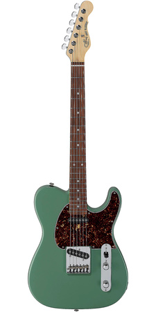 G&L Fullerton Deluxe ASAT Macha Green - gitara elektryczna