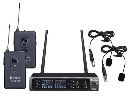 Prodipe UHF B210 DSP Lavalier Duo - system bezprzewodowy 