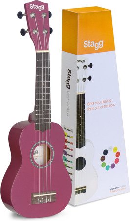 Stagg US-VIOLET - ukulele sopranowe